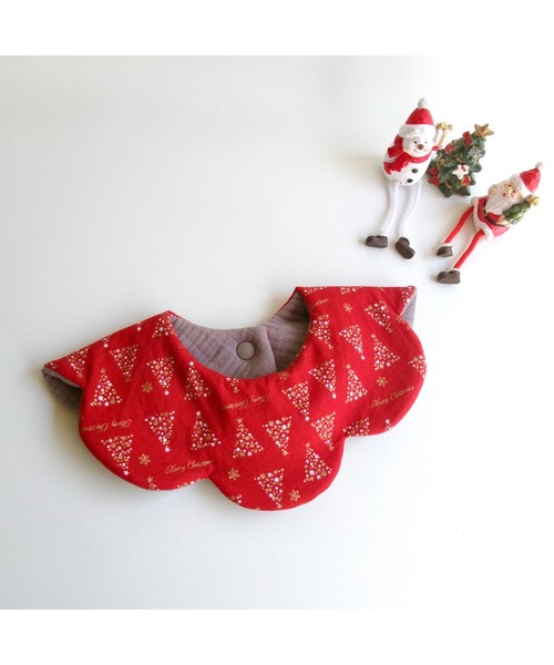 三角スタイ(クリスマスE) スタイ よだれかけ クリスマス : ZOZOTOWN