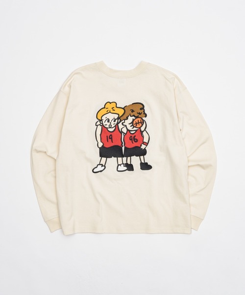 kaoyorinakami tシャツ basketboy long tee / バスケットボーイロンT