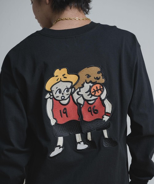 kaoyorinakami tシャツ basketboy long tee / バスケットボーイロンT