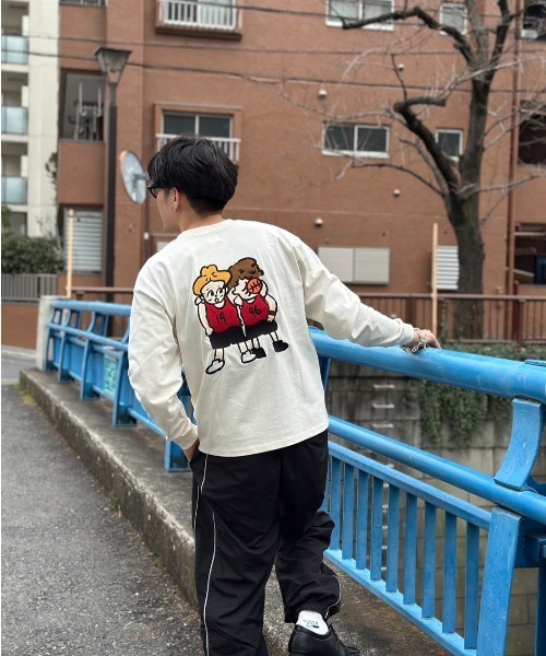 kaoyorinakami tシャツ basketboy long tee / バスケットボーイロンT