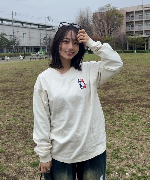 kaoyorinakami tシャツ basketboy long tee / バスケットボーイロンT