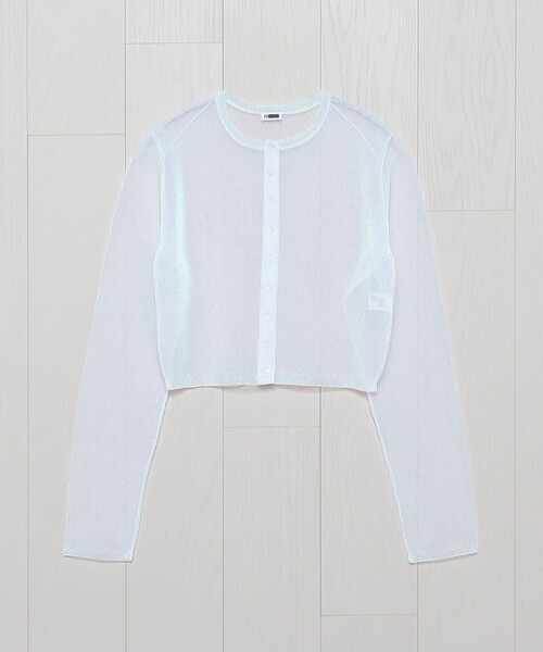 H beauty&youth オーロララメカーディガン H BEAUTY&YOUTH UNITED ARROWS カーディガン 「H」オーロララメ