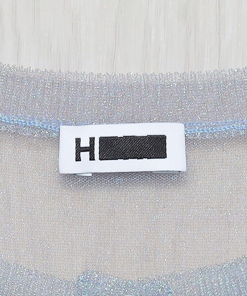 H BEAUTY&YOUTH UNITED ARROWS カーディガン 「H」オーロララメ