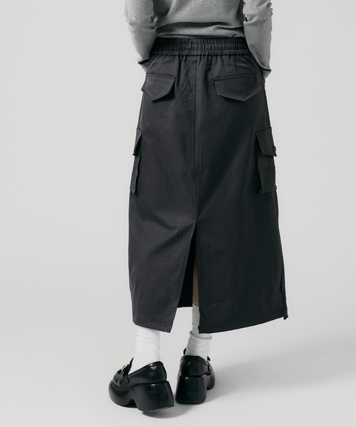 Chick スカート Back Slit Cargo Skirt / バックスリット カーゴ