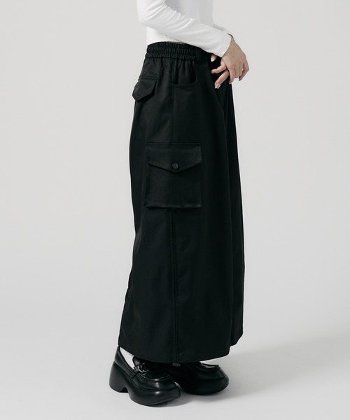 スカート Jichoi CARGO SKIRT PANTS Chick スカート Back Slit Cargo Skirt / バックスリット カーゴ