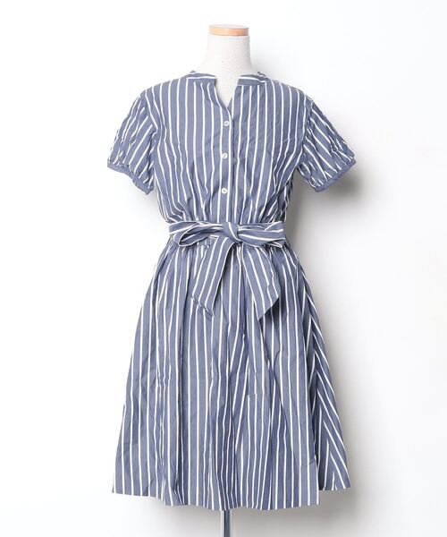 ブルーレーベル　半袖ワンピース　36 BLUE LABEL CRESTBRIDGE 「BLUE CRESTBRIDGE」 半袖ワンピース