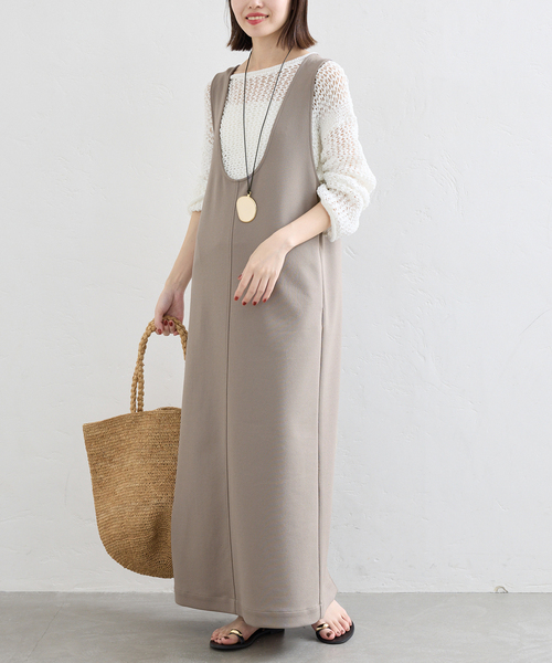 SLOBE IENA Uネックジャンパースカート 36 SLOBE IENA｜Uネックジャンパースカート | Rakuten Fashion(楽天