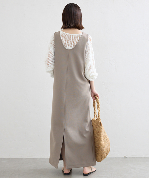 SLOBE IENA Uネックジャンパースカート 38 SLOBE IENA｜Uネックジャンパースカート | Rakuten Fashion(楽天