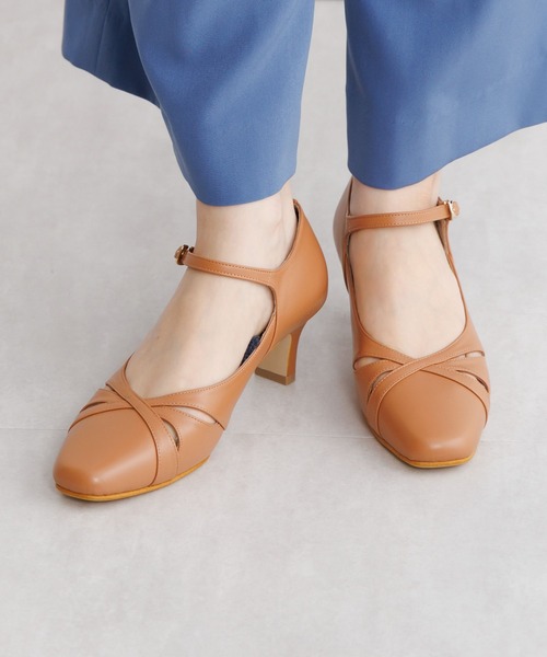 HIMIKO ゴールドメッシュパンプス 再入荷】【SALE】【25SS】ラインストーン付きメッシュパンプス