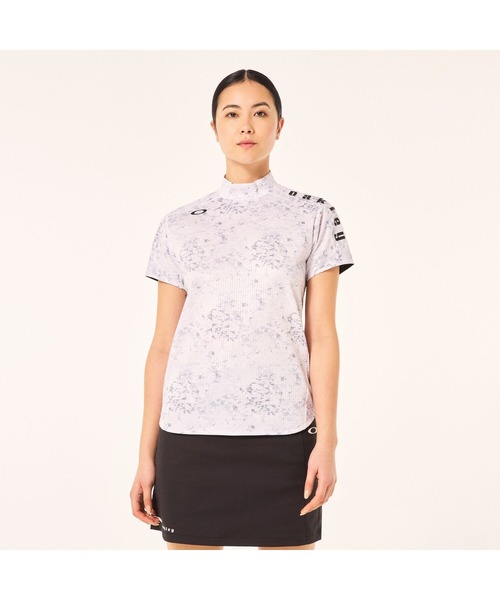 オークリー ELEVATE BLOOM QUARTZ MOCK / POLO SHIRT ポロシャツ/ GOLF レディースゴルフ/OAKLEY レデ
