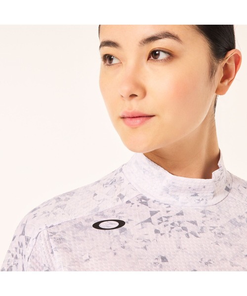 オークリー ELEVATE BLOOM QUARTZ MOCK / POLO SHIRT ポロシャツ/ GOLF レディースゴルフ/OAKLEY レデ OAKLEY オークリー ELEVATE BLOOM QUARTZ MOCK / POLO SHIRT
