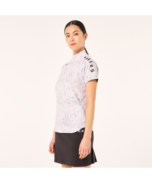 オークリー ELEVATE BLOOM QUARTZ MOCK / POLO SHIRT ポロシャツ/ GOLF レディースゴルフ/OAKLEY レデ OAKLEY オークリー ELEVATE BLOOM QUARTZ MOCK / POLO SHIRT