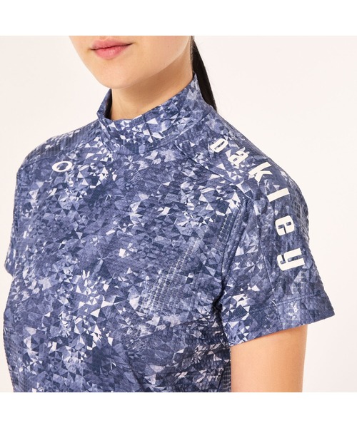 オークリー ELEVATE BLOOM QUARTZ MOCK / POLO SHIRT ポロシャツ/ GOLF レディースゴルフ/OAKLEY レデ OAKLEY オークリー ELEVATE BLOOM QUARTZ MOCK / POLO SHIRT