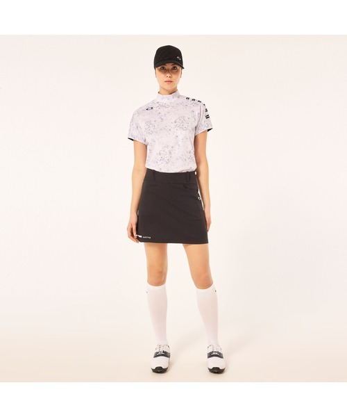 オークリー ELEVATE BLOOM QUARTZ MOCK / POLO SHIRT ポロシャツ/ GOLF レディースゴルフ/OAKLEY レデ OAKLEY オークリー ELEVATE BLOOM QUARTZ MOCK / POLO SHIRT