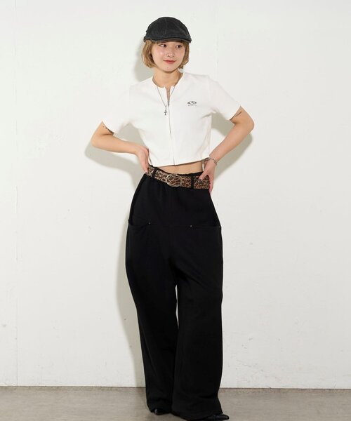 WHO'S WHO gallery スロッピー フューチャー ロゴ ジップ T WHO'S WHO gallery tシャツ 「SLOPPY/スロッピー」フューチャー