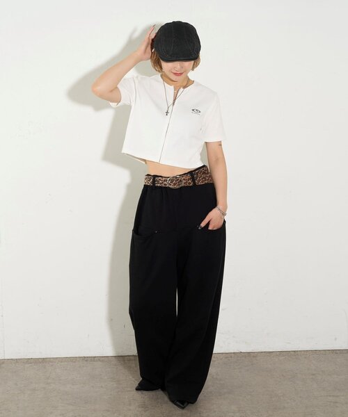 WHO'S WHO gallery スロッピー フューチャー ロゴ ジップ T WHO'S WHO gallery tシャツ 「SLOPPY/スロッピー」フューチャー