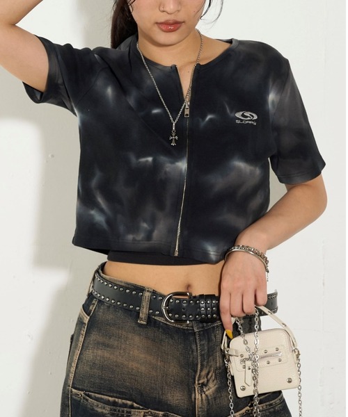WHO'S WHO gallery スロッピー フューチャー ロゴ ジップ T WHO'S WHO gallery tシャツ 「SLOPPY/スロッピー」フューチャー