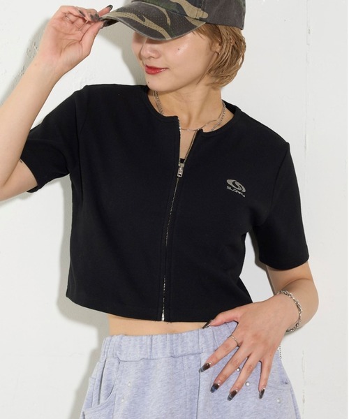 WHO'S WHO gallery スロッピー フューチャー ロゴ ジップ T WHO'S WHO gallery tシャツ 「SLOPPY/スロッピー」フューチャー