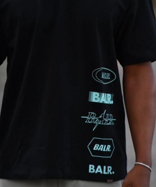 ☆BALR Brand Slim Fit T-Shirt Jet ボーラー Tシャツ☆ Brand Slim Fit T-Shirt Jet Black – BALR.
