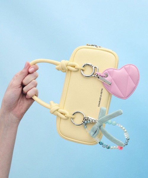 CHARLES ＆ KEITH トートバッグ Sammie サミー ノットハンドル