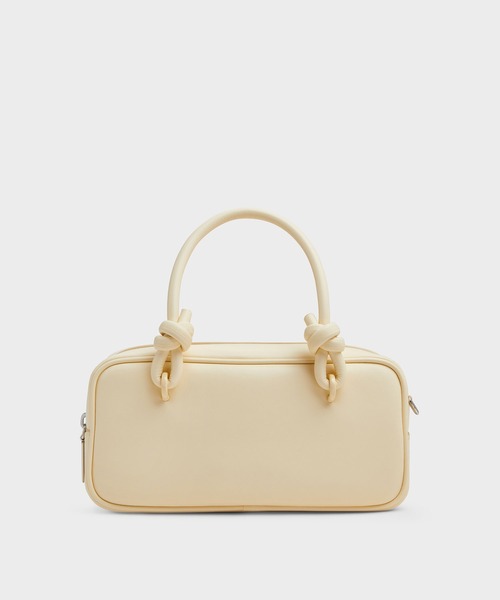 CHARLES & KEITH◆Sammie サミー ジップトート◆送料込 CHARLES ＆ KEITH トートバッグ Sammie サミー ノットハンドル