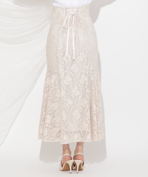 ウィルセレクションレーススカート Mサイズ WILLSELECTION スカート リボンレーススカート : ZOZOTOWN Yahoo
