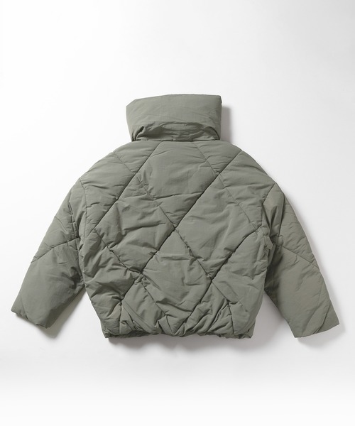 「me+em select」 ブルゾン MEDIUM ライトカーキ レディース_画像5