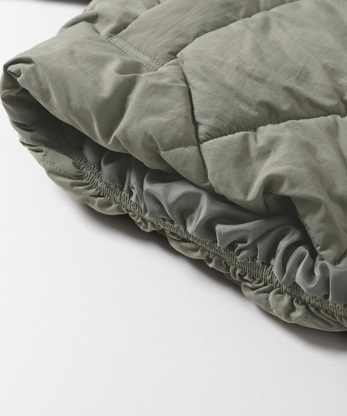 「me+em select」 ブルゾン MEDIUM ライトカーキ レディース_画像8