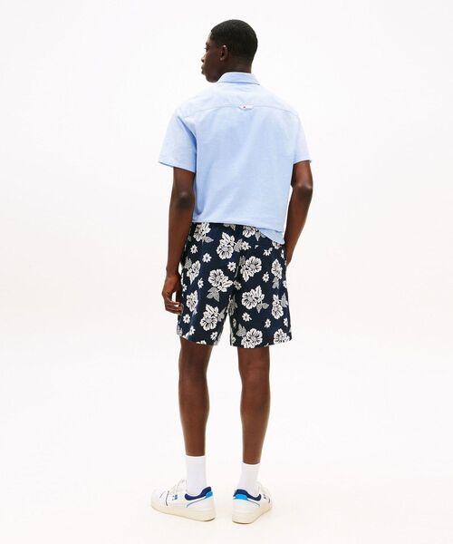 フ*俺様 EVISU ロゴプリント ライトブルーショートパンツ フ*俺様 EVISU ロゴプリント ライトブルーショートパンツ ひざ上