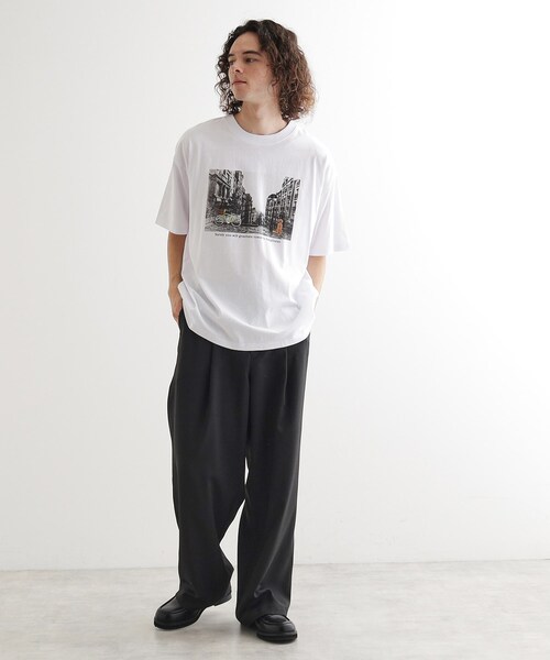 タクヤ　スタイルブック　Tシャツ 虎出没注意 / サカシマヤファッションスクエア ( SakaShima_0822