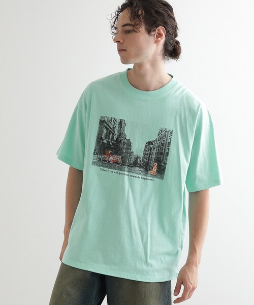 BROOKLYN Tシャツ 緑色 半袖 楽天市場】ブルックリン（Tシャツ・カットソー｜トップス