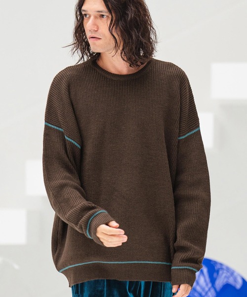 CAMBIO（カンビオ） 長袖ニット S グレー メンズ : ZOZOTOWN Yahoo!店
