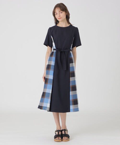 ブルーレーベルクレストブリッジ ワンピース チェックのおすすめ