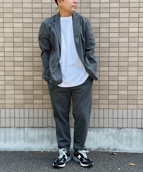 masses カジュアルパンツ ストレートイージーパンツ（その他パンツ）｜Samansa Mos2 blue