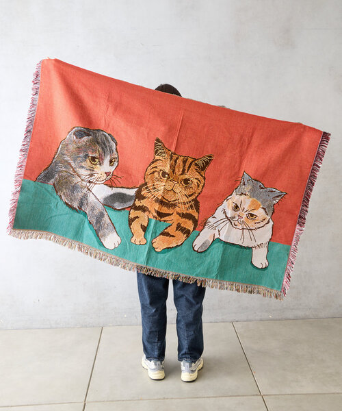 BIRTHDAY BAR（バースデイバー） ブランケット With Animals スロー