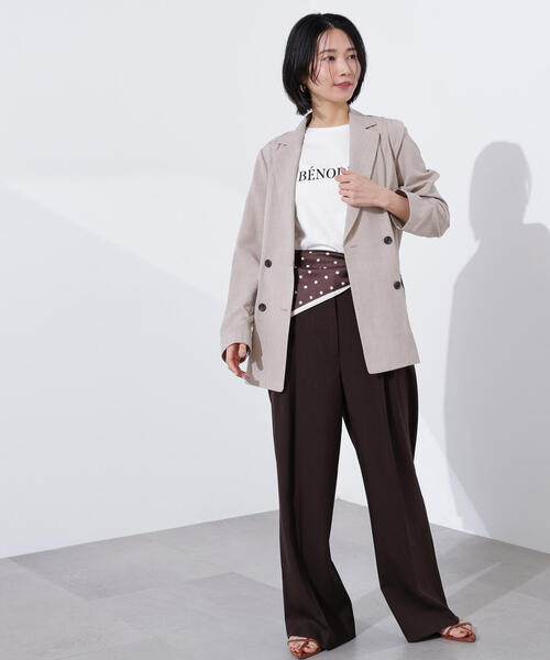 【N. Natural Beauty Basic】テーラードジャケット N.Natural Beauty Basic ジャケット テーラードジャケット