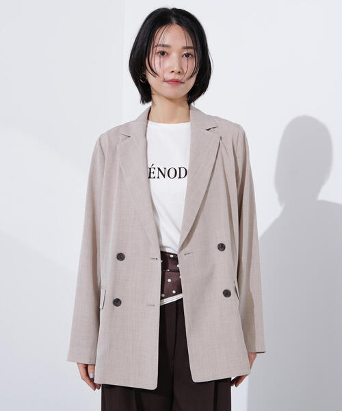 【N. Natural Beauty Basic】テーラードジャケット N.Natural Beauty Basic ジャケット テーラードジャケット