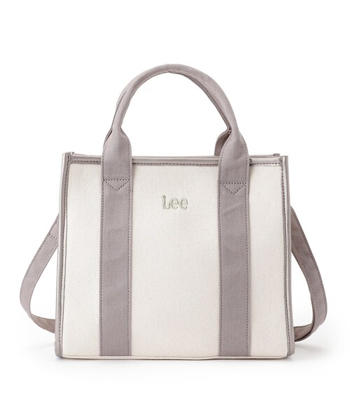 Lee（リー） トートバッグ 「Lee別注」パイピングスクエア2WAYトート