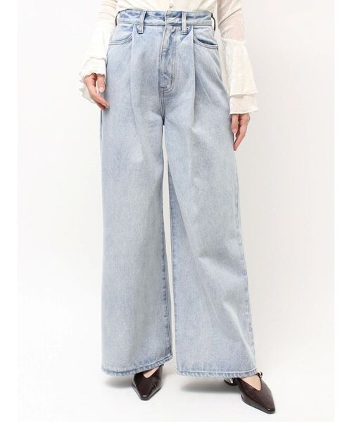 LAGUNAMOON（ラグナムーン） ワイドパンツ ジーンズ デニム デニム