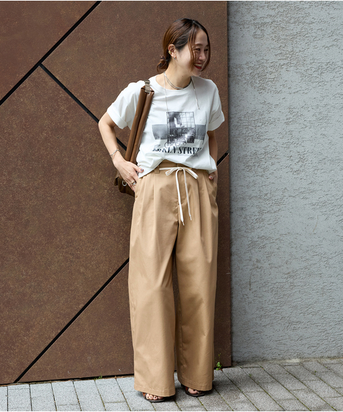 JOURNAL STANDARD チノパン TCチノワイドパンツ レディース