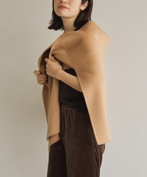 VERMEIL par iena（ヴェルメイユパーイエナ） ストール マフラー wool