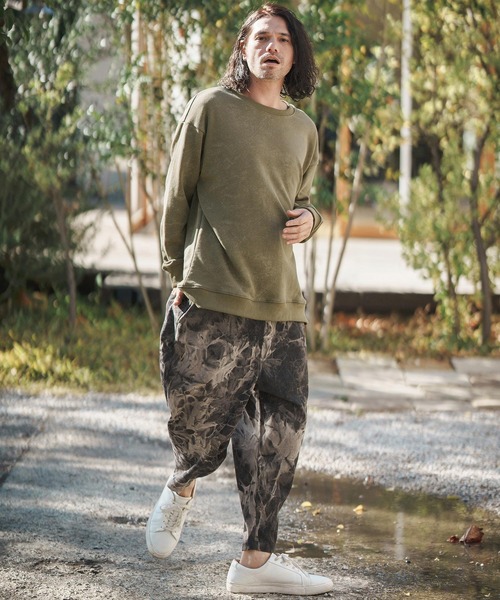 人気定番， 爆買い 「CAMBIO」 スウェットカットソー M ブラック メンズ