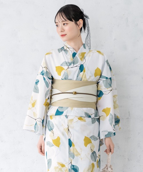 セール価格❗️新品新二部式 セパレート（おはしょり付）浴衣3点セットSOUBIEN SOUBIEN 浴衣 “初心者でもプロの着姿”新二部式 セパレート浴衣3