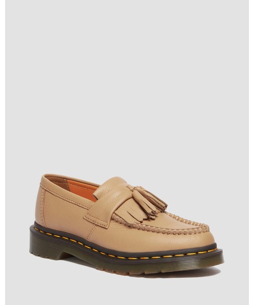 ドクターマーチンモカシン女靴 Dr.Martens 「Dr. Martens」 モカシンシューズ - タン