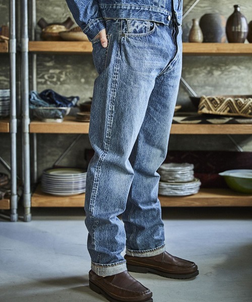 orSIowデニムパンツ105 2year wash orSlow - 【残り一点】105 Standard Selvedge Denim(2YEAR WASH