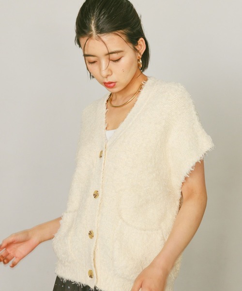 BAYFLOW（ベイフロー） ベスト ジレ 「ロングシーズン活躍」シャギー