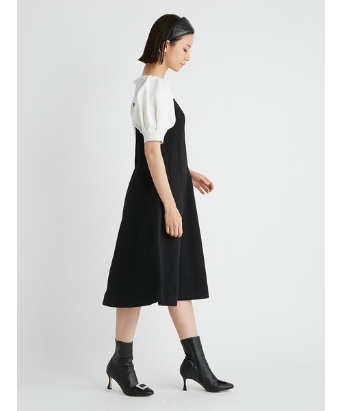 CELFORD（セルフォード） 半袖ワンピース 38 ブラック レディース