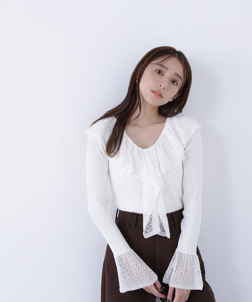 NATURAL BEAUTY BASIC（ナチュラルビューティーベーシック） ニット