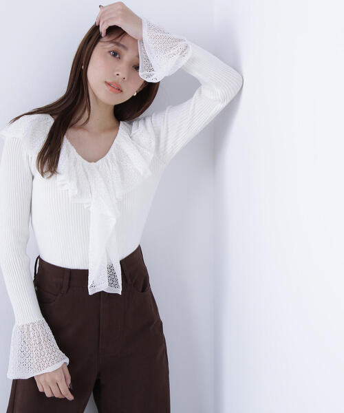 NATURAL BEAUTY BASIC（ナチュラルビューティーベーシック） ニット