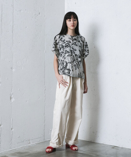 「mintdesigns」 半袖ブラウス 2 ブラック レディース_画像8